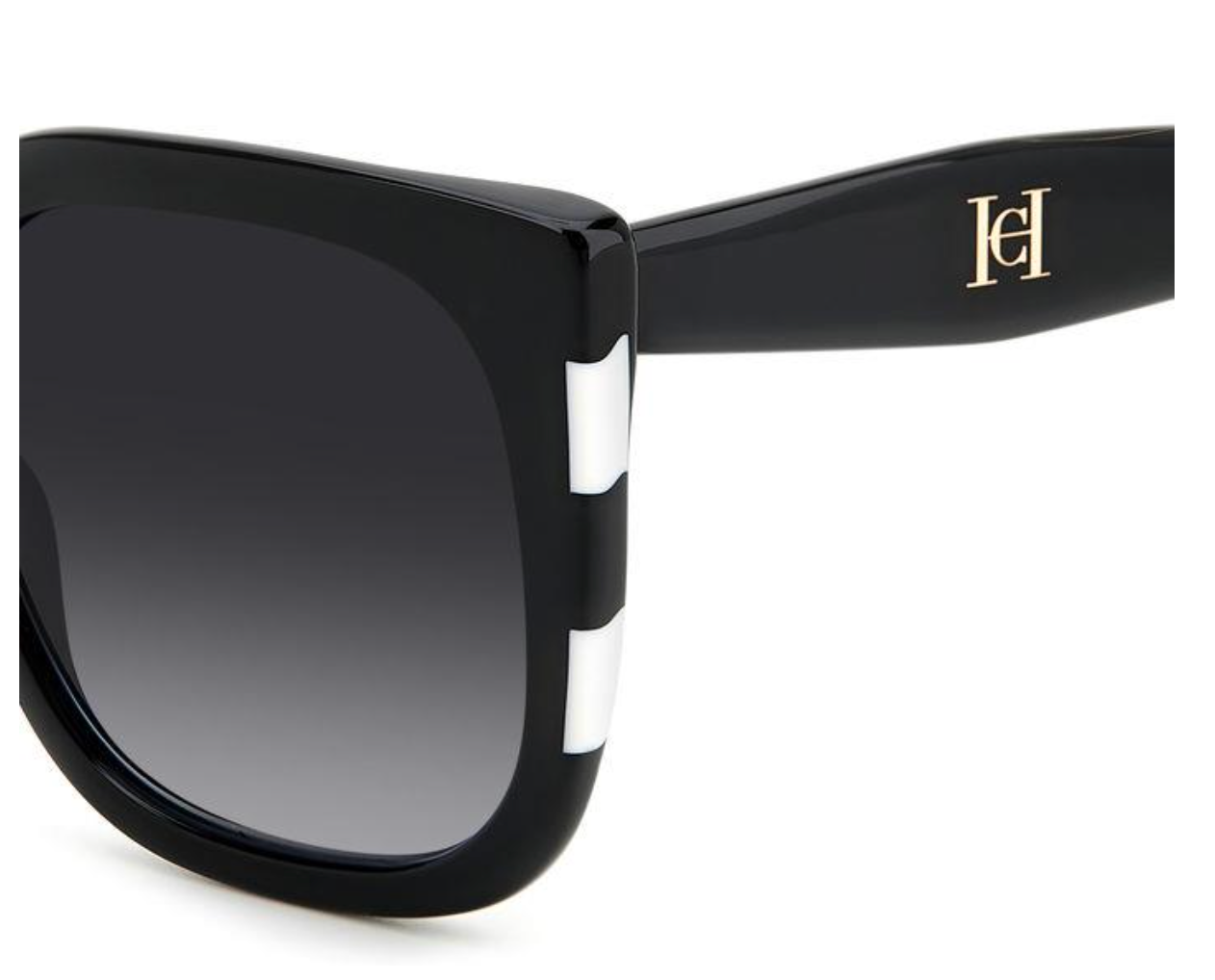 Carolina Herrera Black & White Sunglasses - 0128/S