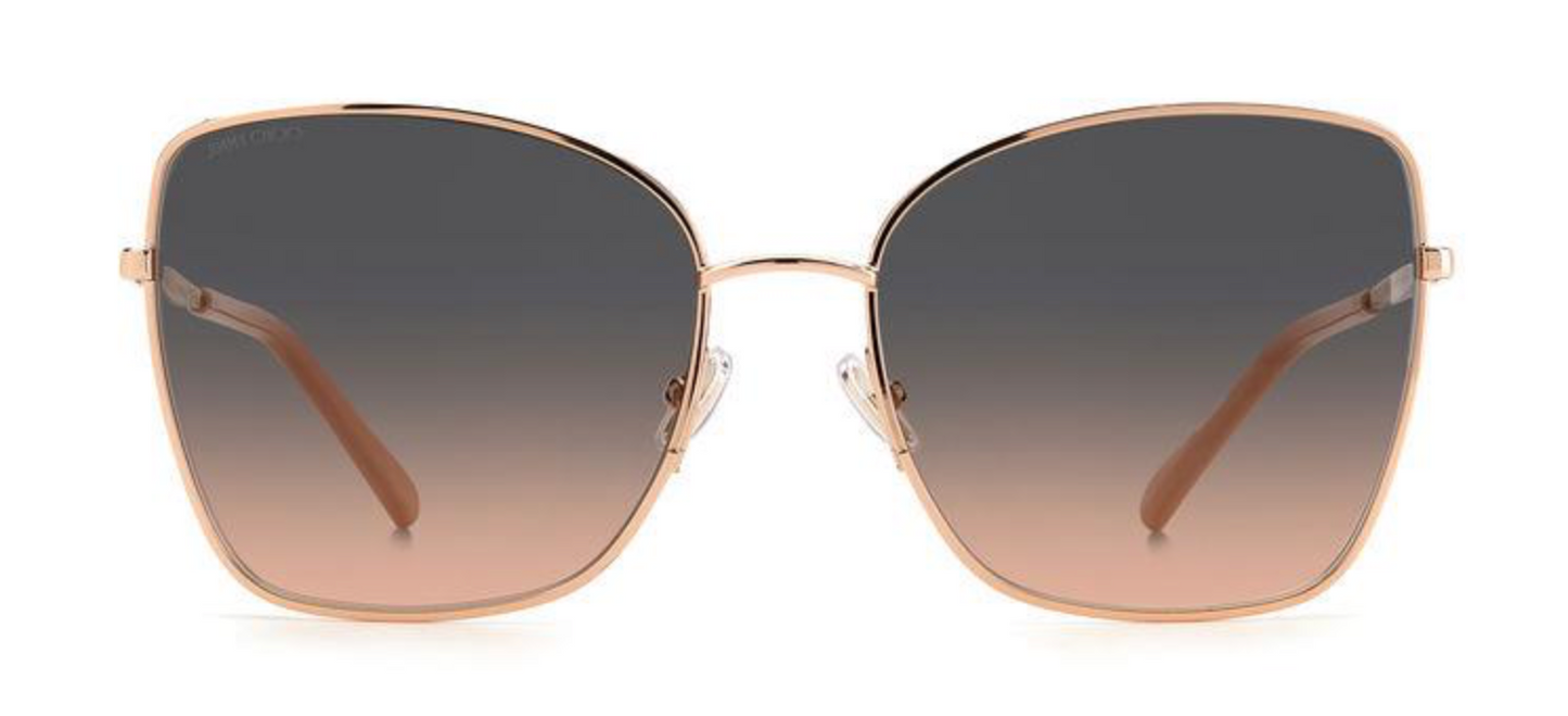 Jimmy Choo Sunglasses COPPER GOLD NUDE ALEXIS/S