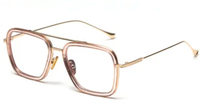 AVIATOR OPTICAL FRAMESTRANSPARENT PINK