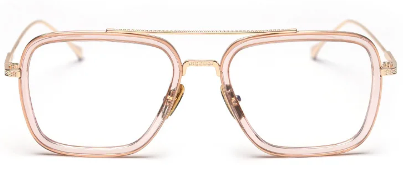 AVIATOR OPTICAL FRAMESTRANSPARENT PINK