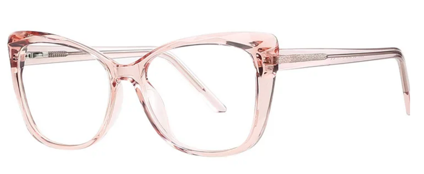 OPTICAL FRAME 2001 TRANSPARENT PINK