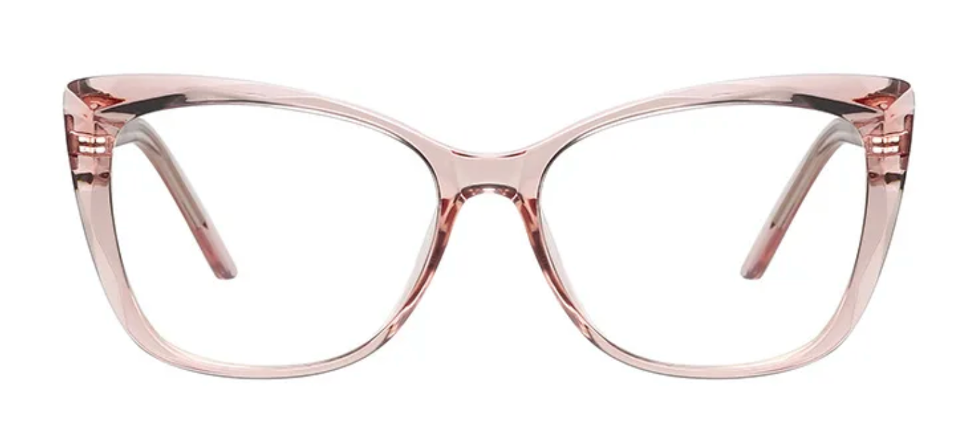 OPTICAL FRAME 2001 TRANSPARENT PINK