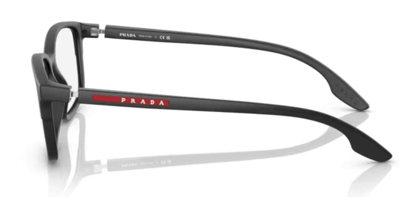 Prada Linea Rossa PS 01PV Black Rubber