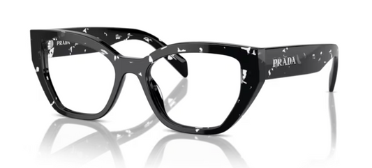 Prada Eyewear PR A16V Black crystal tortoise