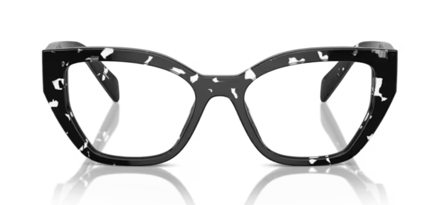 Prada Eyewear PR A16V Black crystal tortoise