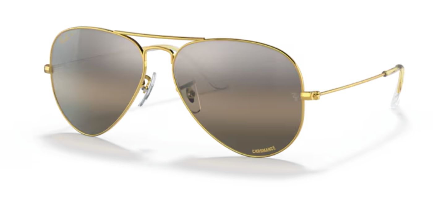 Raban RB3025 - Aviator large metal - Gold - Polarized