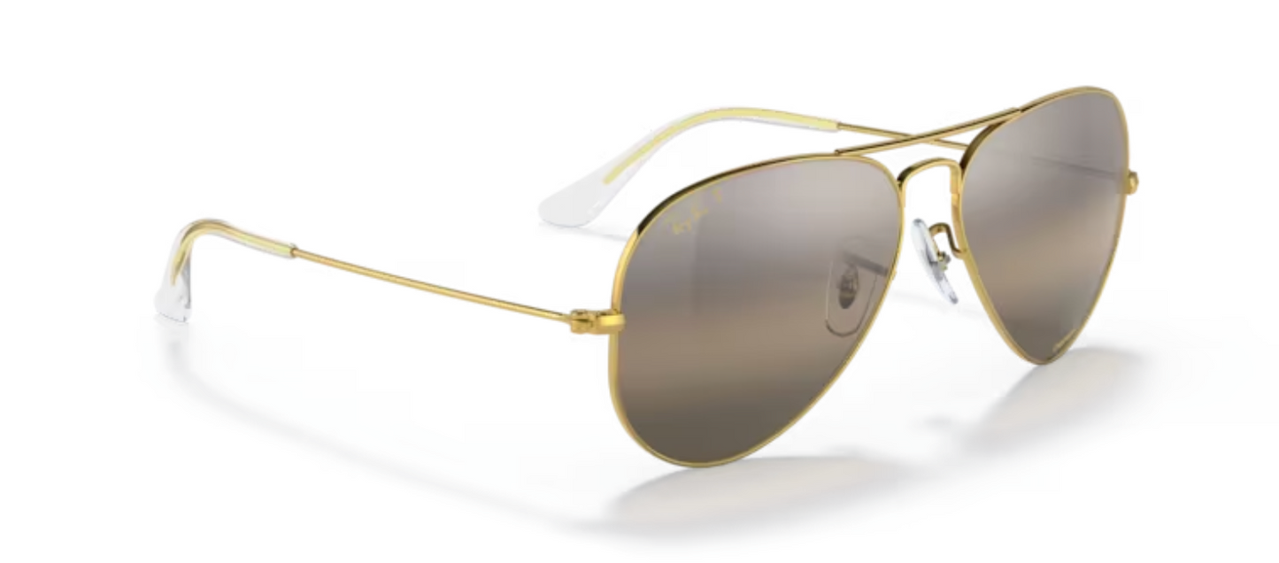 Raban RB3025 - Aviator large metal - Gold - Polarized