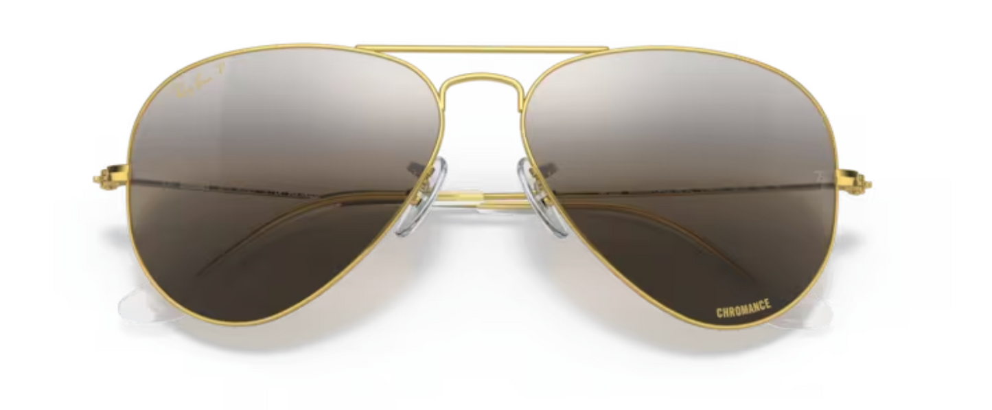 Raban RB3025 - Aviator large metal - Gold - Polarized